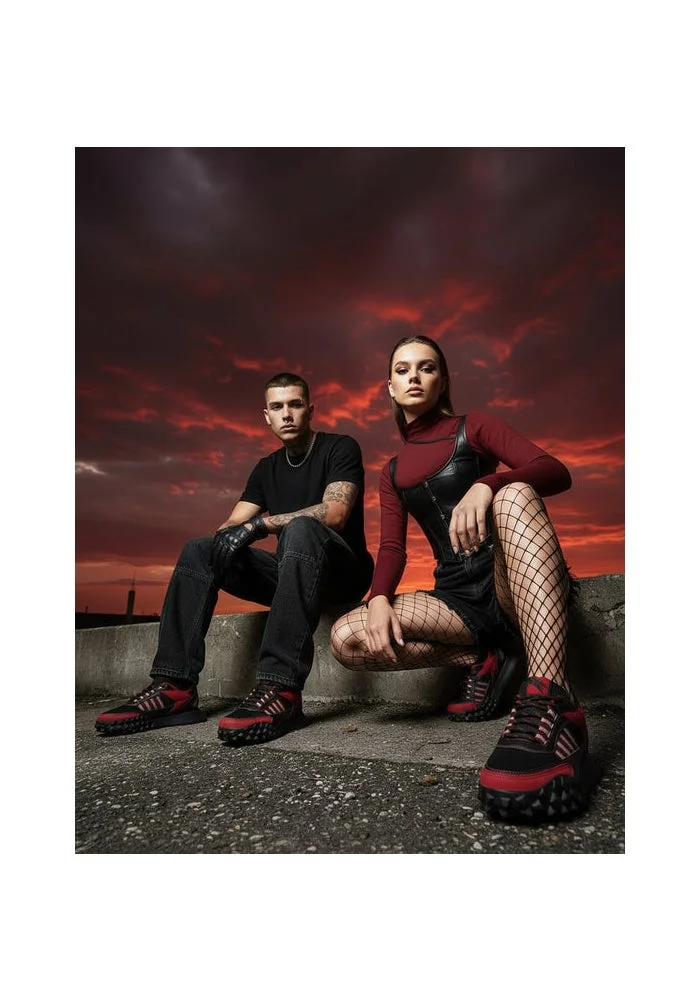 Bacca Bucci Targaryen Red House of the Dragon Sneakers for Women | Best Price UAE